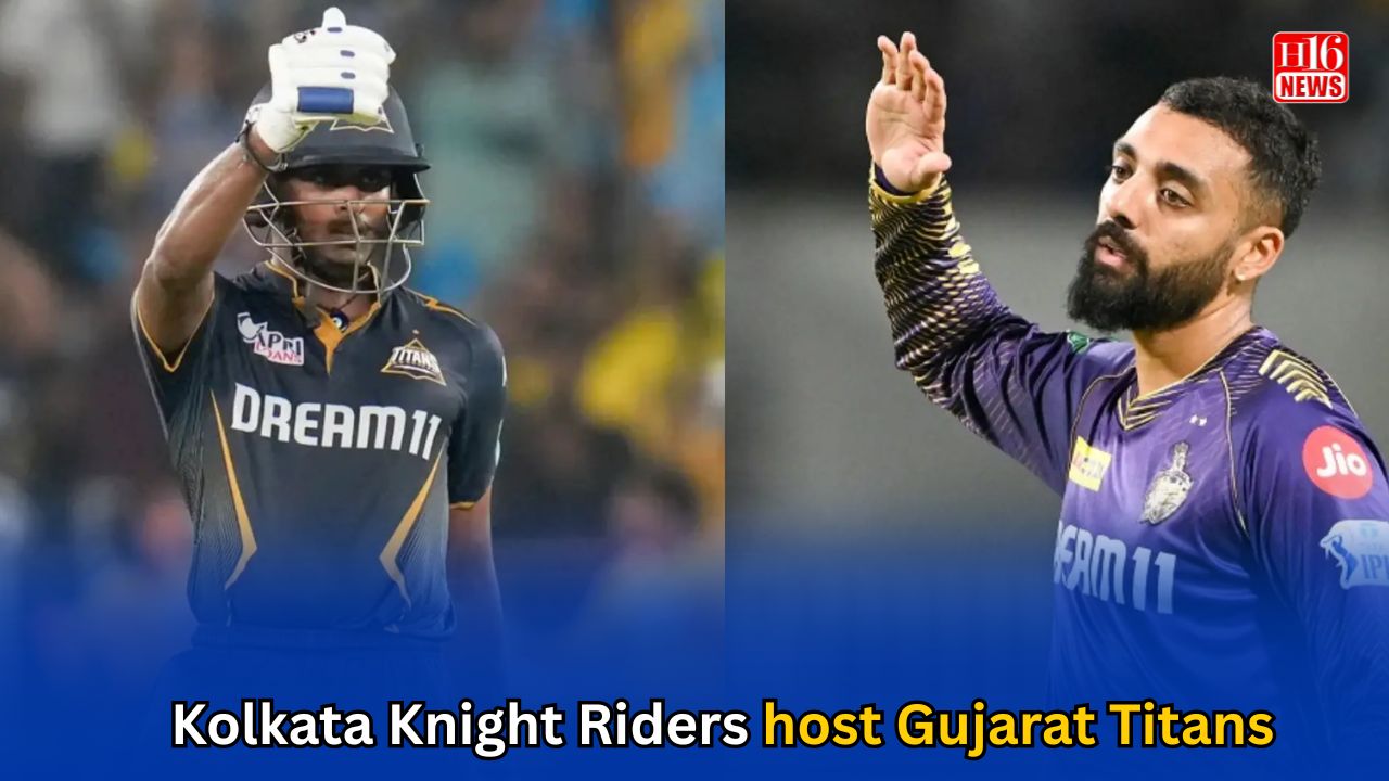 Kolkata Knight Riders host Gujarat Titans